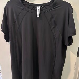 Athleta Black Short Sleeve Top